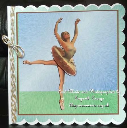 6 Swirl Patterned Papers by GWYNETH GEORGE
