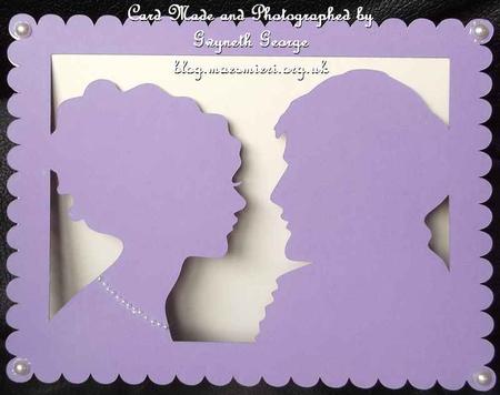 305 Romantic Boy & Girl Card by GWYNETH GEORGE
