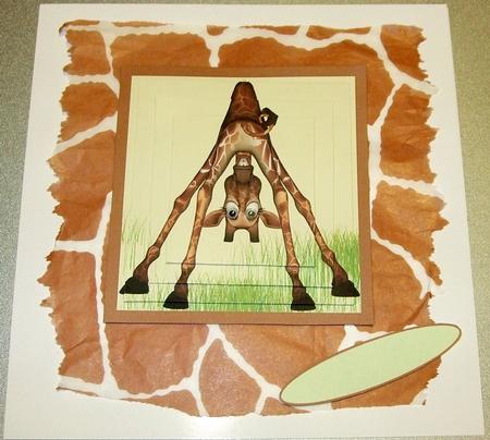 Giraffe Pyramid by GWYNETH GEORGE