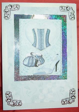 Party Night in Blue Toppers by GWYNETH GEORGE