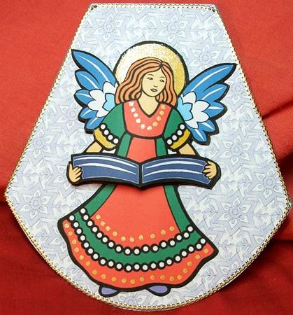 Angel Wobble Card by GWYNETH GEORGE