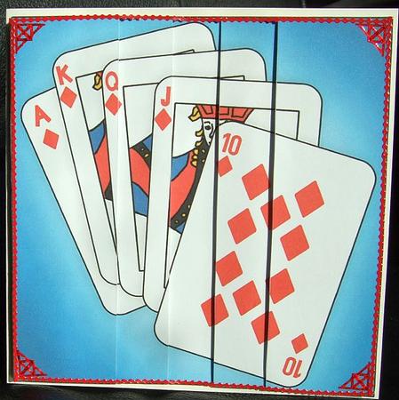 Cards Side Stacker by GWYNETH GEORGE
