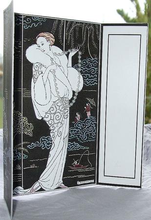 Coat & Dress 1913 Gatefold Card by GWYNETH GEORGE