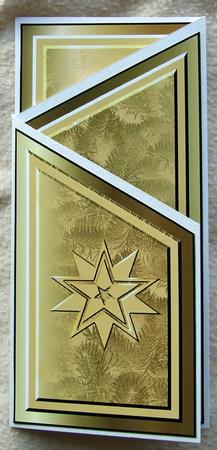 Golden Star Cascade by GWYNETH GEORGE