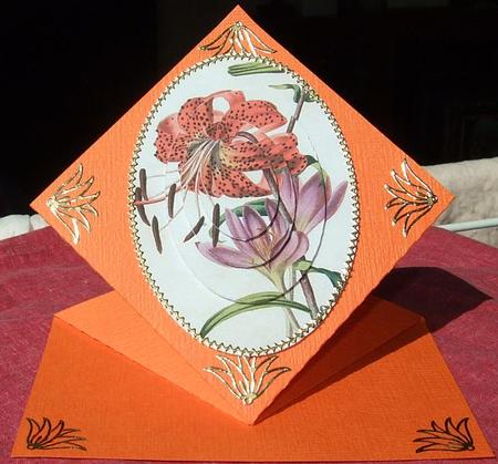 Spring Card 2 by GWYNETH GEORGE