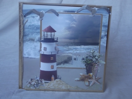 Scrapbook Seascape by Gwyneth Morley