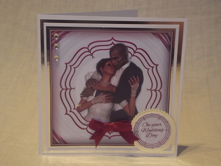 On Your Wedding Day Bride & Groom by Gwyneth Morley