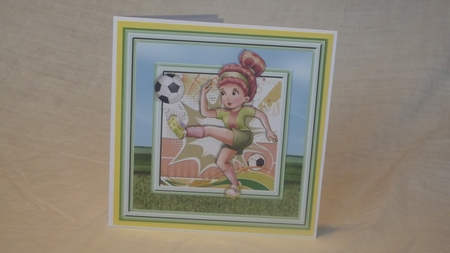 Women Play Football Too Mini Kit (Multi-Use) by Gwyneth Morley