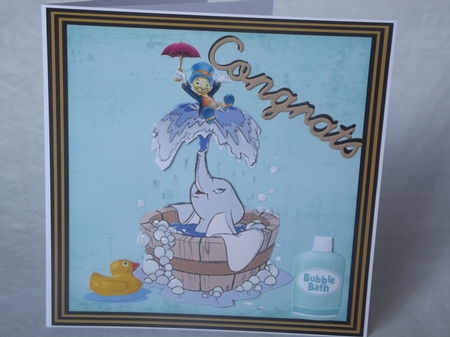 Dumbo - Bathtime by Gwyneth Morley