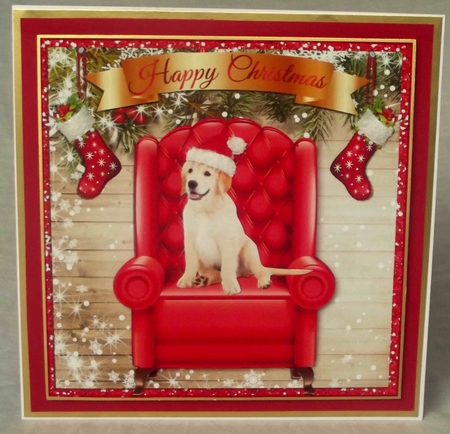 CHRISTMAS PUPPY by Gwyneth Morley