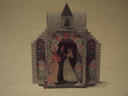 Going to the Chapel 3D What an Entrance! Card and Envelope Kit. by Gwyneth Morley