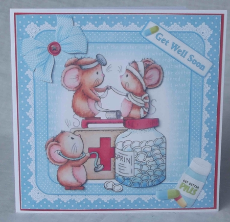 8x8 just what the doctor ordered mini kit by Gwyneth Morley