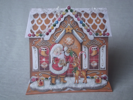 Christmas Gingerbread House Mini Kit by Gwyneth Morley