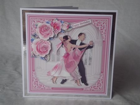 STRICTLY COME DANCING 7.5 Decoupage & Insert Mini Kit by Gwyneth Morley