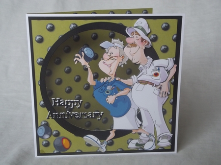 Bowling Dudes Couple 2 Decoupage Sheet by Gwyneth Morley