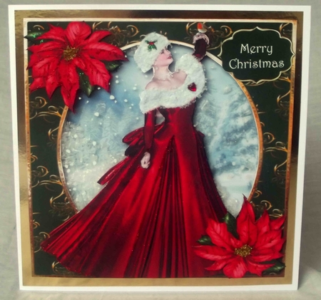 Poinsettia Winter Beauty Bumper Kit 2 by Gwyneth Morley