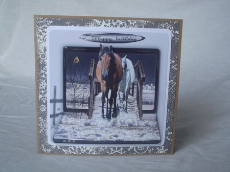 winter trot  by Gwyneth Morley