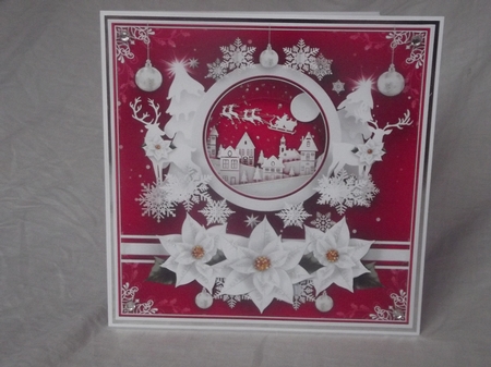 Festive Christmas Scene Mini Kit by Gwyneth Morley
