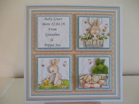 SPRING SQUARES 7.5 Quick Layer Card & Insert Kit All Occasions by Hanne Rix