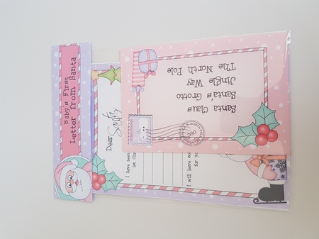 Xmas Baby's 1st Santa Letter to and from Santa by Hayley Griffiths
