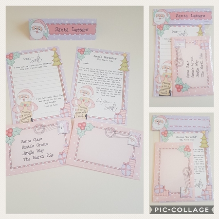 Xmas Santa Child's Santa Letter to and from Santa by Hayley Griffiths