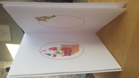 Santa Sat on the Chimney Oops Insert by Hayley Griffiths