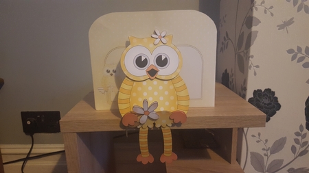 3D On the Shelf Card Kit - Little Hoot Owl by Hayley Griffiths