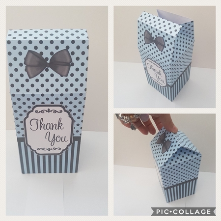 3D Spots & Stripes Milk Carton Treat Box Mini Kit by Hayley Griffiths