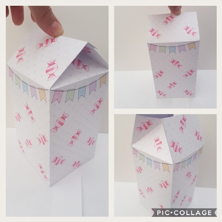 3D Sweet Treats Milk Carton Treat Box Mini Kit by Hayley Griffiths