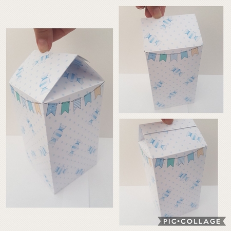 3D Sweet Treats Milk Carton Treat Box Mini Kit by Hayley Griffiths