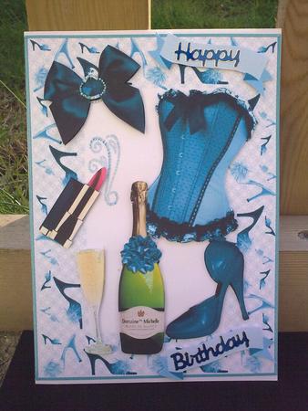 Gorgeous Ladies Accessories in Turq/black by Hayley Griffiths