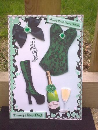 Gorgeous Green/black Ladies Accessories by Hayley Griffiths