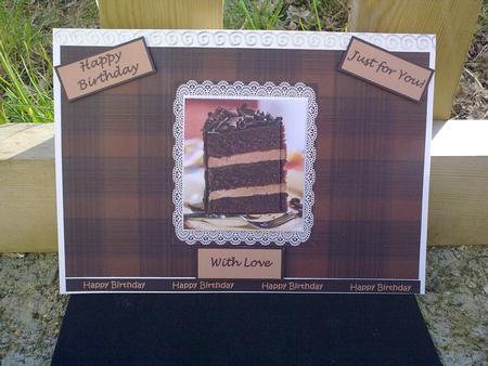 Chocolate Cake by Hayley Griffiths