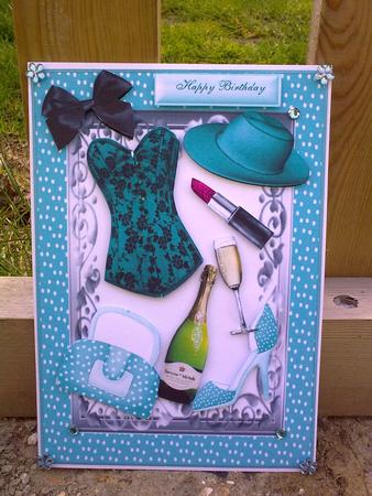 Blue Dotty , Ladies Accessories by Hayley Griffiths