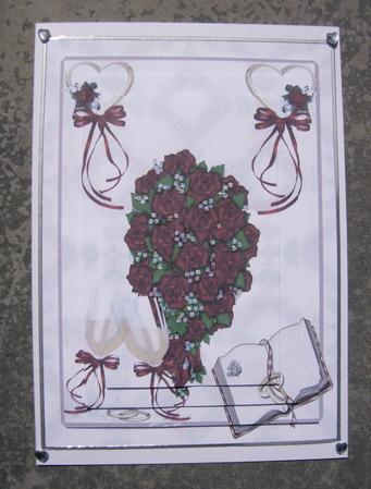2 Quick A5 Wedding Card Fronts by Hayley Griffiths