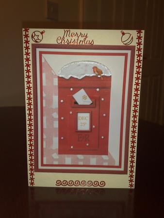 Christmas Postbox by Hayley Griffiths