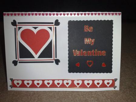 Landscape Framed Heart Window Card by Hayley Griffiths