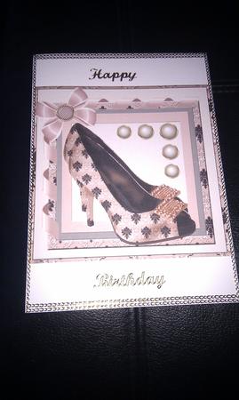 Kensington Peach and Brown Damask Shoes by Hayley Griffiths