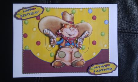 Birthday Cowboy by Hayley Griffiths