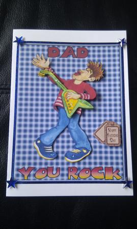Dad You Rock by Hayley Griffiths
