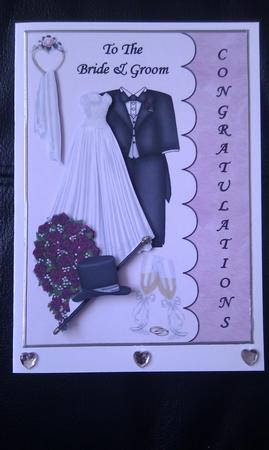 Bride and Groom Wavy Edge Step by Step by Hayley Griffiths