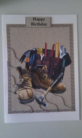 Work Boots Side Stacker by Hayley Griffiths
