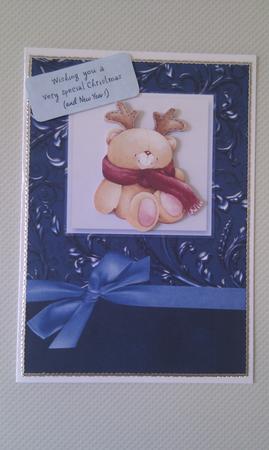 Luxurious A5 Card Fronts with Bow by Hayley Griffiths