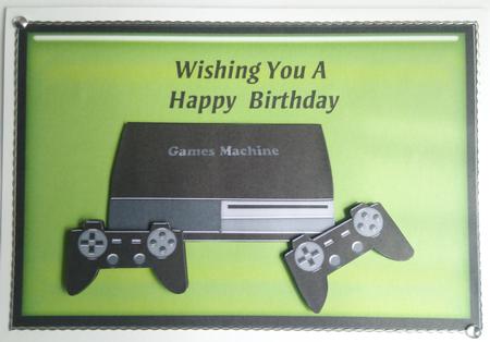 Games Console - Happy Birthday by Hayley Griffiths