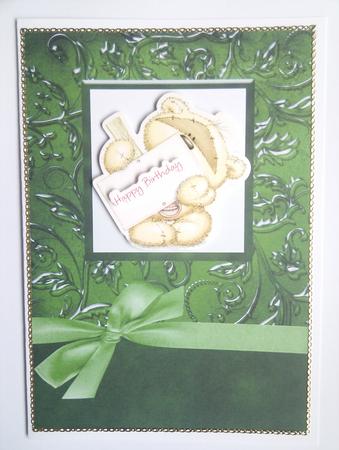 Luxurious A5 Card Fronts with Bow by Hayley Griffiths