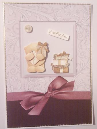 Deluxe A5 Floral Card Fronts with Bow by Hayley Griffiths