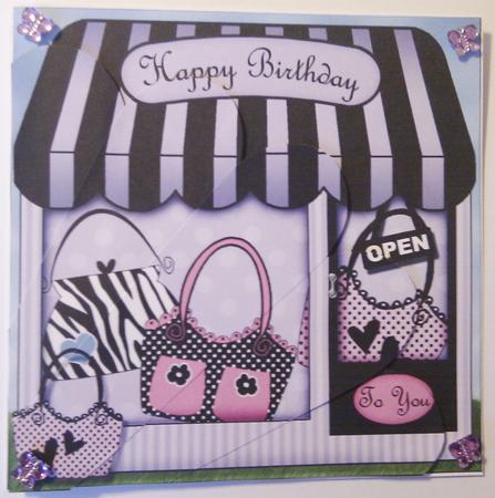 The Little Handbag Shop Fan Pyramage Topper by Hayley Griffiths