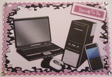 Just for Her, Computer with Accessories by Hayley Griffiths