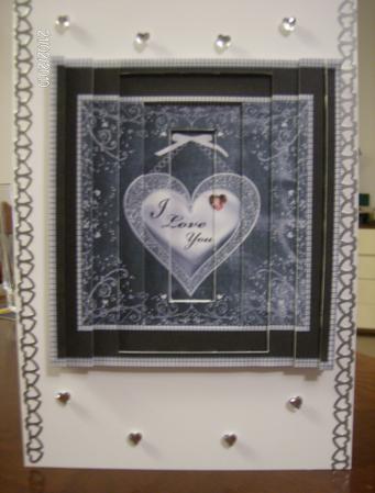 A4 I Love You Inverted Pyramid Kit by Hayley Griffiths
