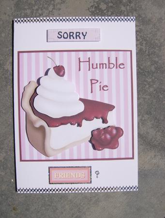 Humble Pie - Sorry by Hayley Griffiths